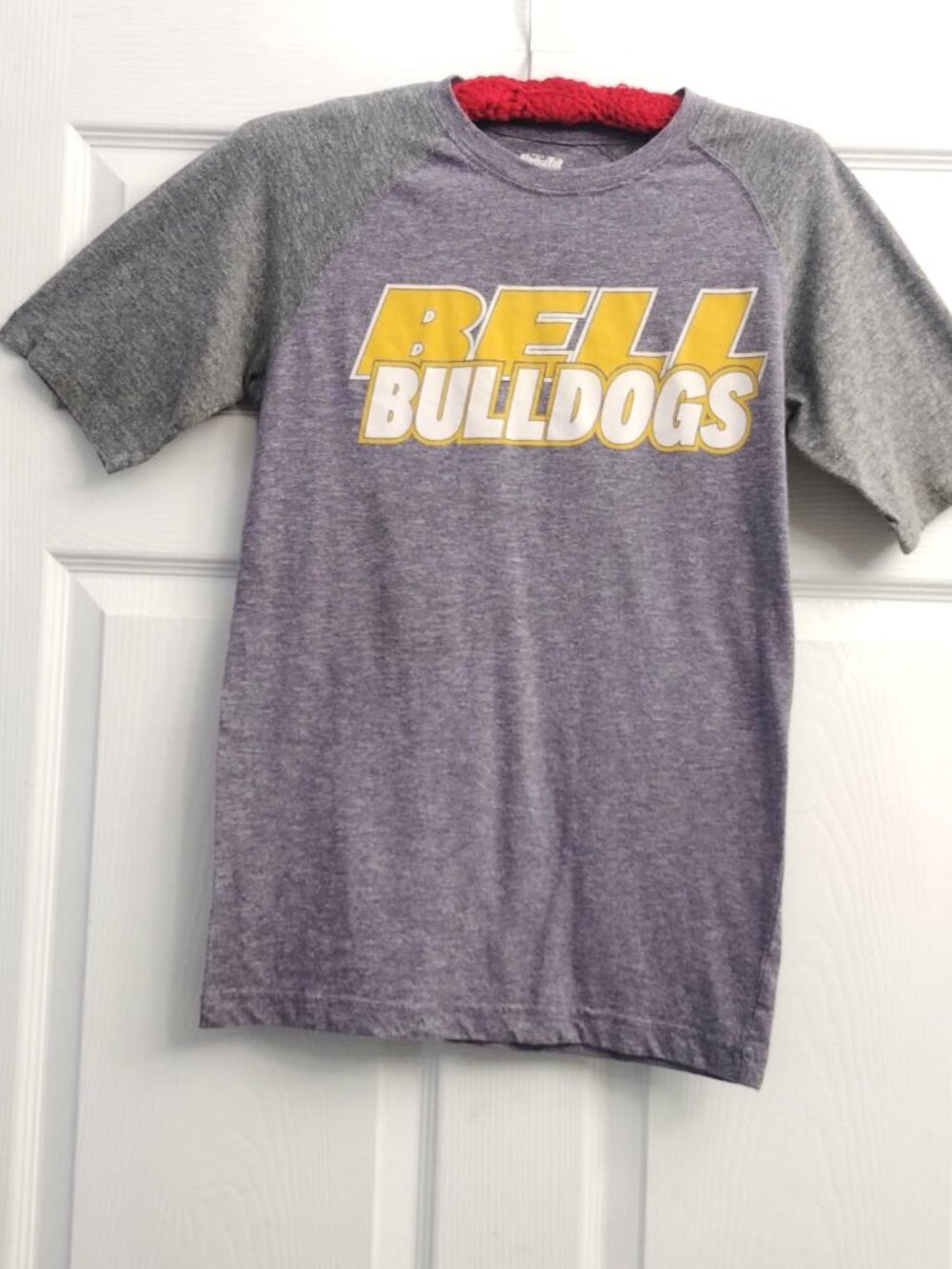 Bell Florida Bulldogs High School Football Graphic Short Sleeve T-shirt Size S